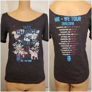 We Change the World Tour T-shirt Small